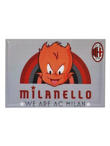 Magnete in metallo Milanello We are AC MILAN